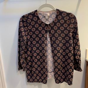 LOFT button front cardigan